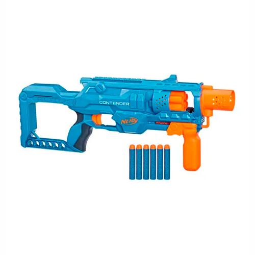 Pistola Lanza Dardos Contender Nerf Multicolor F6787