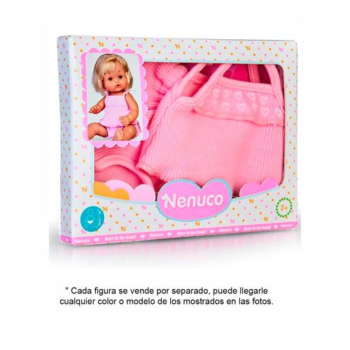 Ropa para muñeca Nenuco multicolor nfn35000