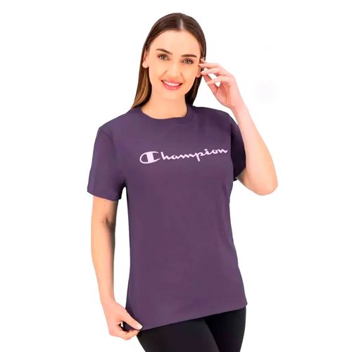 Playera Deportivo Para Dama Champion Morado EPNSS24P22W10