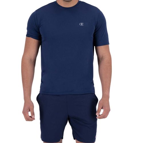 Playera deportiva para caballero Champion azul epnss23p23m9