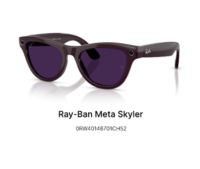 Ray-Ban Meta Skyler gafas