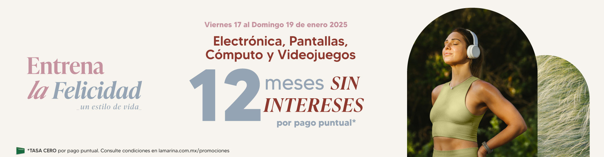 Electrónica, pantallas y más con 12 MSI tasa 0 