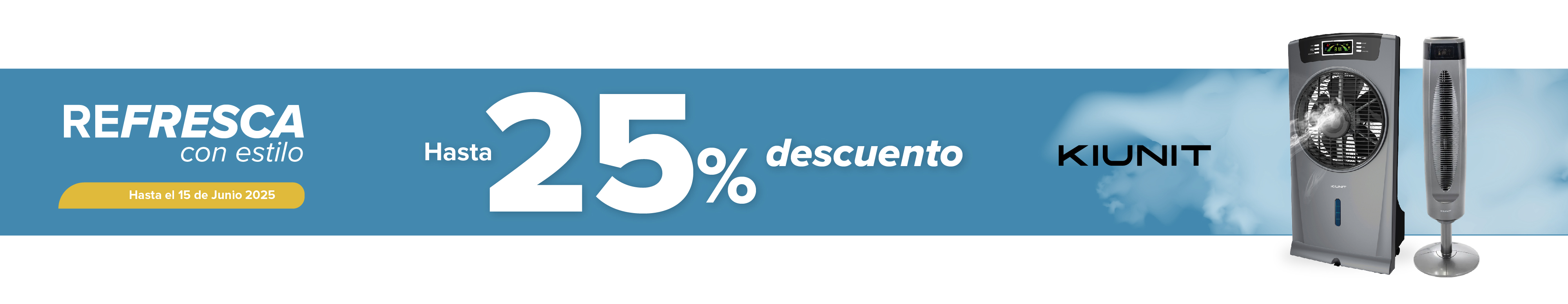 Hasta 25% dto. en Kiunit