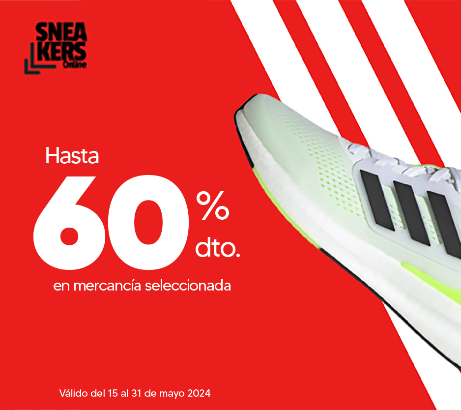 Hasta 60% dto. Sneakers
