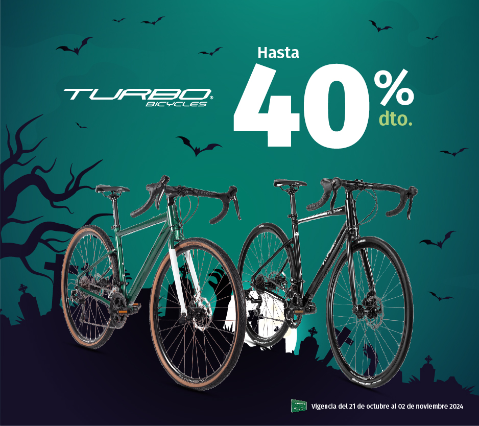 Turbo con hasta 40%dto 