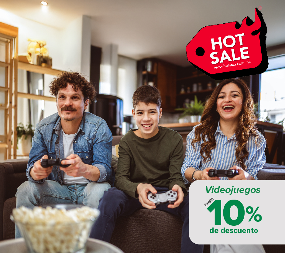 Videojuegos con hasta 18 MSI tasa 0 por pago puntual 