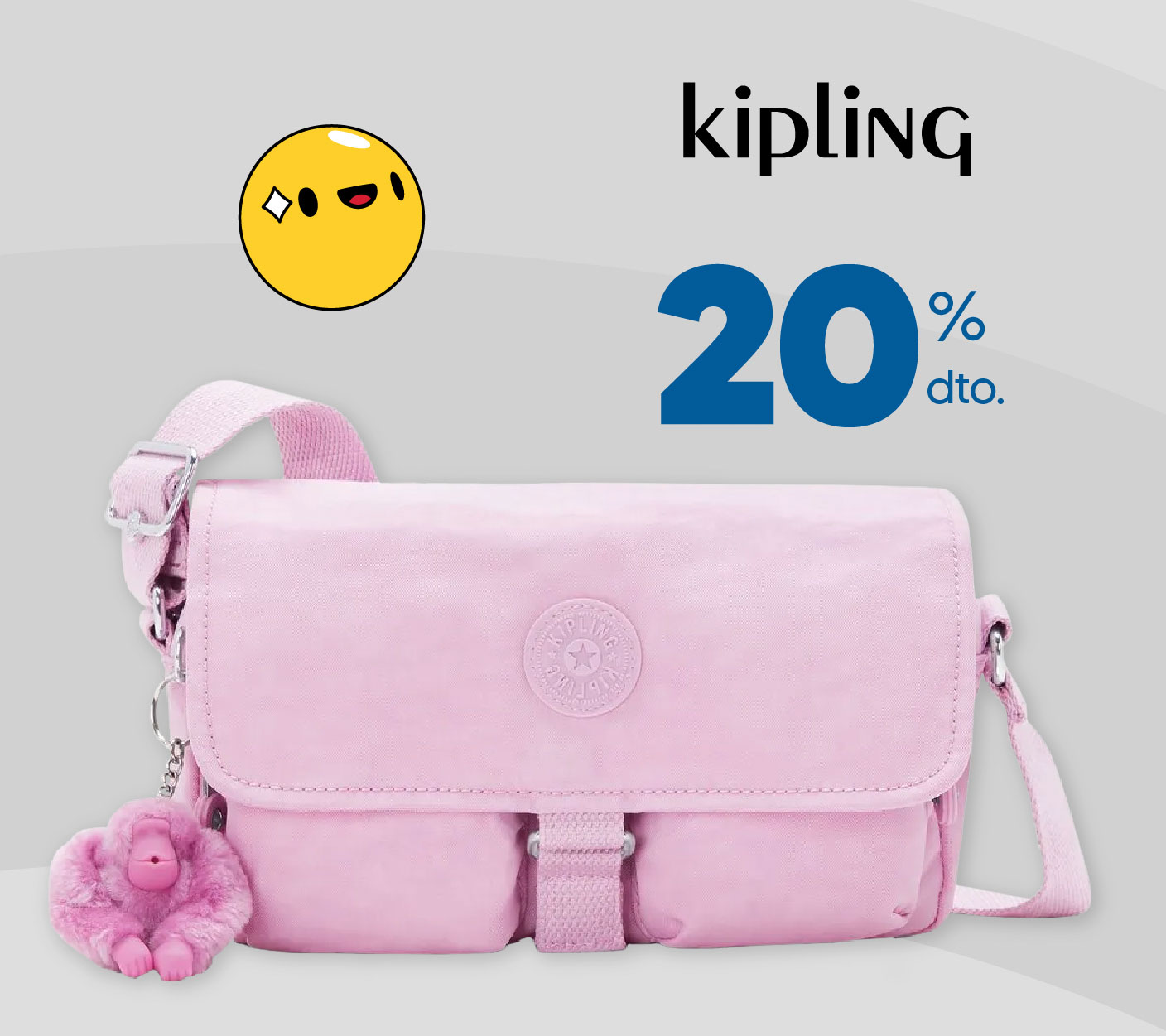 Hasta 20% dto. en bolsos Kipling