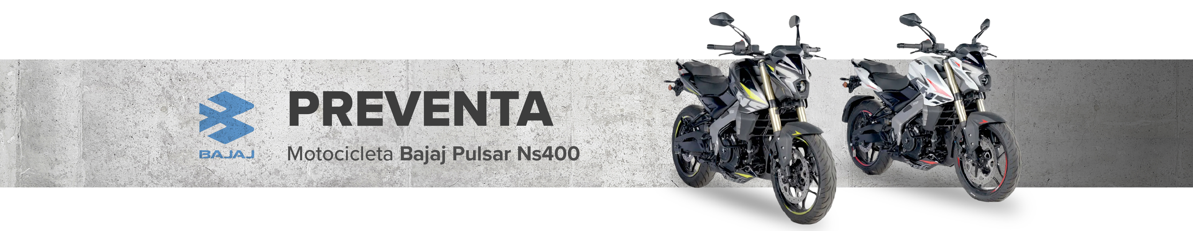 PREVENTA BAJAJ Pulsar NS400