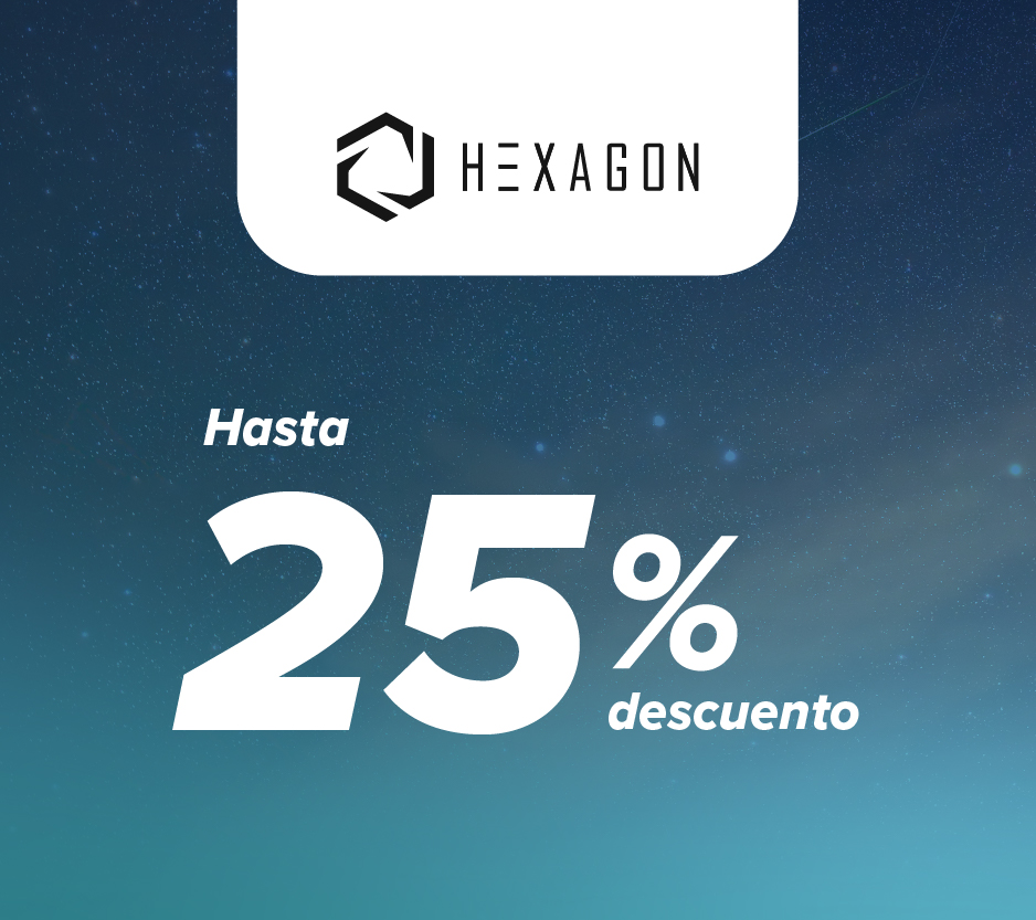 Hexagon con hasta 25% dto