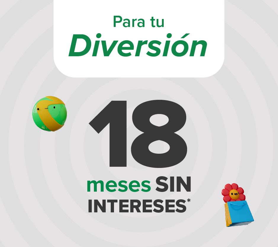 Tus departamentos favoritos con 18 MSI tasa 0 por pago puntual 